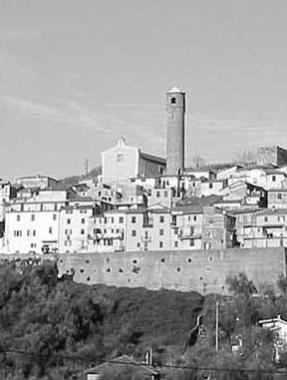 Una veduta del borgo di Caprigliola 