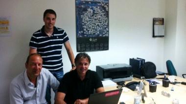 Aim Consulting da sin. Reali e Dalle Mura; in piedi Gemmi 