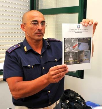 <b>POLIZIA.</b> I fermo immagini della telecamera 
