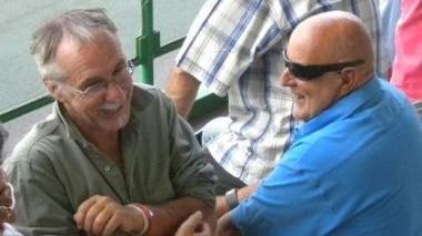 Chiari e Tani insieme allo stadio