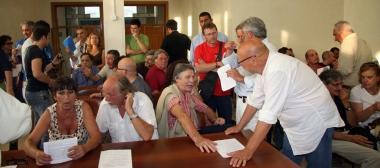 Sgombrato il consiglio E sul bilancio si sfiora lo scontro fisico