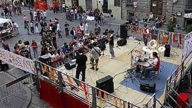 Concerto in piazza Mazzini