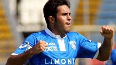 Il brasiliano Eder dopo uno dei gol segnati con l’Empoli