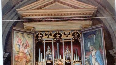 <b>CAPOLAVORO.</b> L’organo di Corsanico