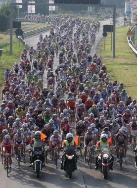 Una immagine della passata edizione della Prato-Abetone 