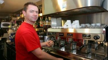 Il titolare del bar Leontina, Antonio Sabatino