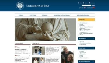 Università di Pisa: primo sito italiano con news in inglese
