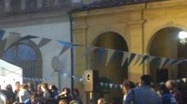A cena per le strade