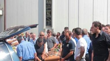 <b>LUTTO.</b> Ai funerali di Ubbriaco e Alocci