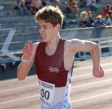 <b>IN GARA. </b>Gianluca Picchiottino, vincitore in 20.31.8 