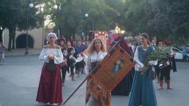 Il corteggio storico per la festa di San Paolino