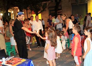 Uno spettacolo di animazione per i bambini 