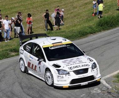 La Ford Focus WRC portata alla vittoria da Michelini 
