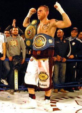 <b>SUL RING.</b> Lenny Bottai, sotto nel match a Prato contro Di Fiore  