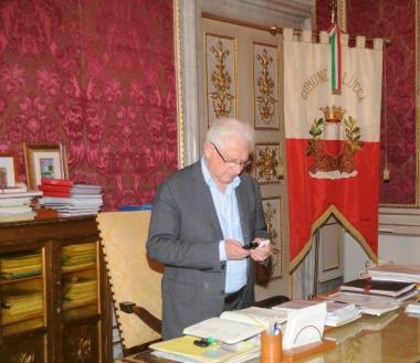 Il sindaco, Mauro Favilla