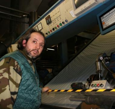 <li></li><b>IL CASO.</b> Graziano Bruno ai tempi in cui lavorava in rifinizione Licenziato, ora lavora in una cooperativa 