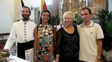 Tre quadri dedicati a Santa Liberata oggi l'anteprima alle Cantine Verdi