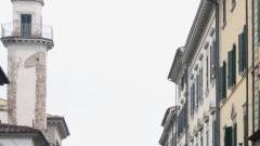 Via Magnolfi dove c’è stata la rissa