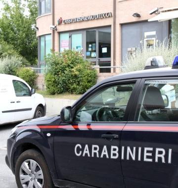 La filiale di Montramito della Cassa di risparmio di Lucca 