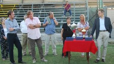 <b>CALCIO</b> Il tavolo delle premiazioni del memorial Ermanno Conti