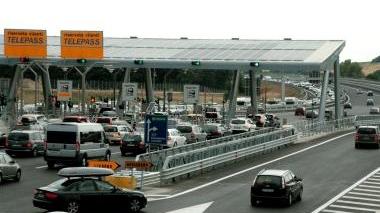 Il nuovo casello dell’A12