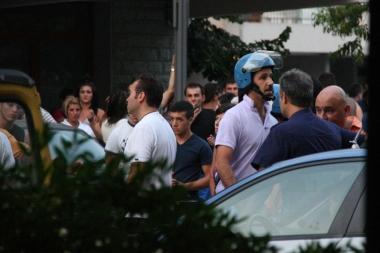 Un momento degli incidenti    