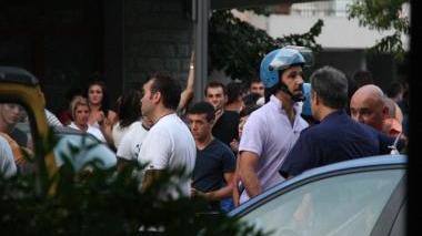 Un momento degli incidenti