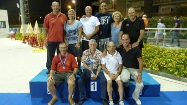 <b>IL GRUPPO. </b>Alcuni dei partecipanti ai tricolori di Ostia Lido 