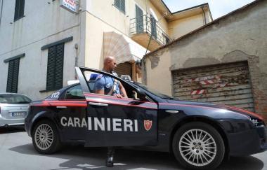 Una pattuglia dei carabinieri 