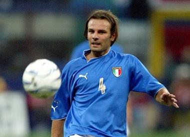 Cristiano Zanetti in azione                