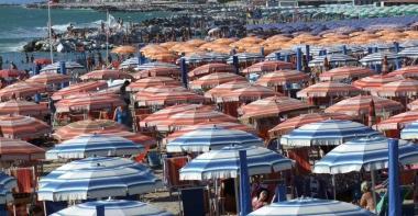 Stabilimenti balneari a Marina di Pisa 
