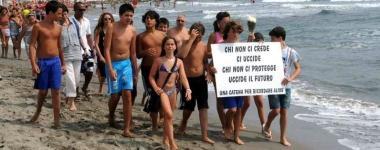 La catena umana per Aliou