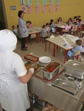 Una mensa scolastica