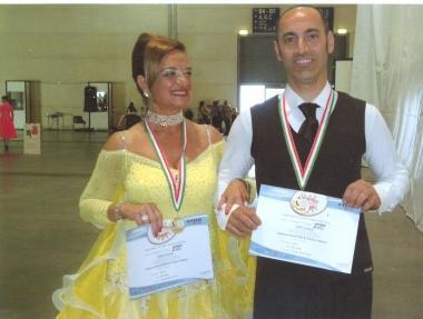 Giovannelli e Fabbrizzi tricolori ai campionati adulti-misto