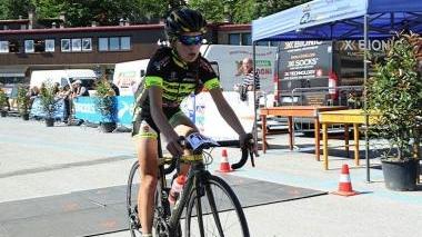 Maria Fanucchi al traguardo dell’Abetone