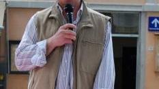 Paolo Francini qui durante una manifestazione