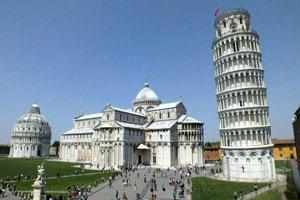 Turismo: Pisa a gonfie vele