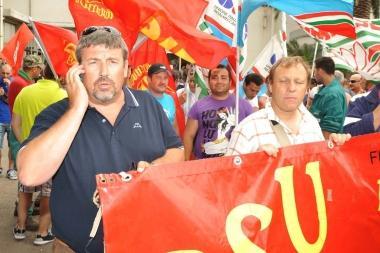 Lami e Francini che fanno lo sciopero della fame e altre immagini del corteo 