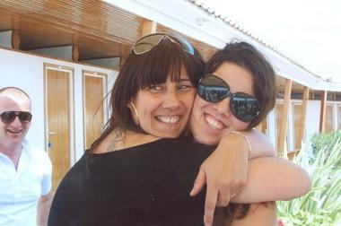 <b>DIPLOMATA.</b> Federica Giuntini con la mamma    