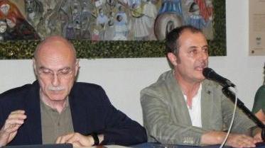 La riunione per la raccolta porta a porta Da sinistra Marconcini e Cicarelli
