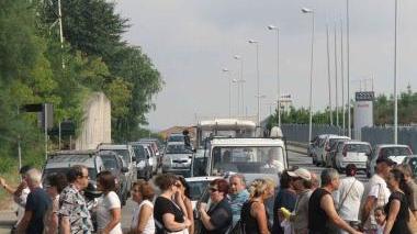 La recente protesta in via dell’ Artigianato e via Prov. Pisana contro il traffico e lo smog