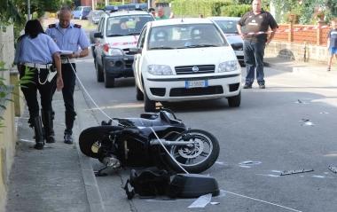 Lo scooter su cui viaggiava Deborah Tognaccini si &egrave; scontrato con unauto               