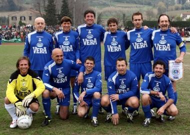 <b>TRENTANNI.</b> La nazionale cantanti 