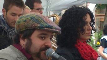 Un momento della festa a Wunsiedel a cui ha preso parte il Comitato gemellaggi di Volterra