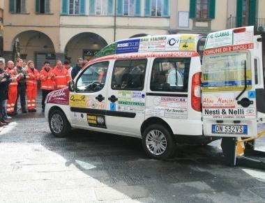 Un Doblò attrezzato come quello che arriverà a S. Giuliano