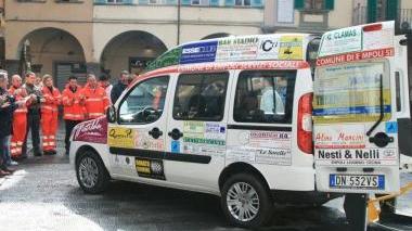 Un Doblò attrezzato come quello che arriverà a S. Giuliano