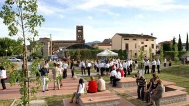Anche al parco di Capannori c’è la postazione wireless