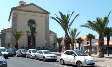 Piazza don Ivo Micheletti e in alto viale Marconi  