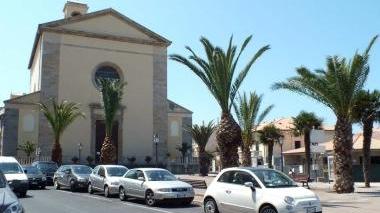 Piazza don Ivo Micheletti e in alto viale Marconi