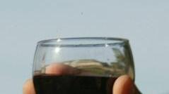 Un bicchiere di vino